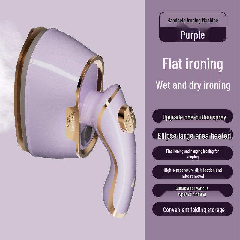 Portable Mini Garment Steamer: Handheld Multifunctional Electric Iron for Household Use