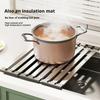 304 Stainless Steel Foldable Sink Drying Rack Fruit Vegetable Dish Holder Stainless Steel Over Sink Sponge Rag Drying Rack
