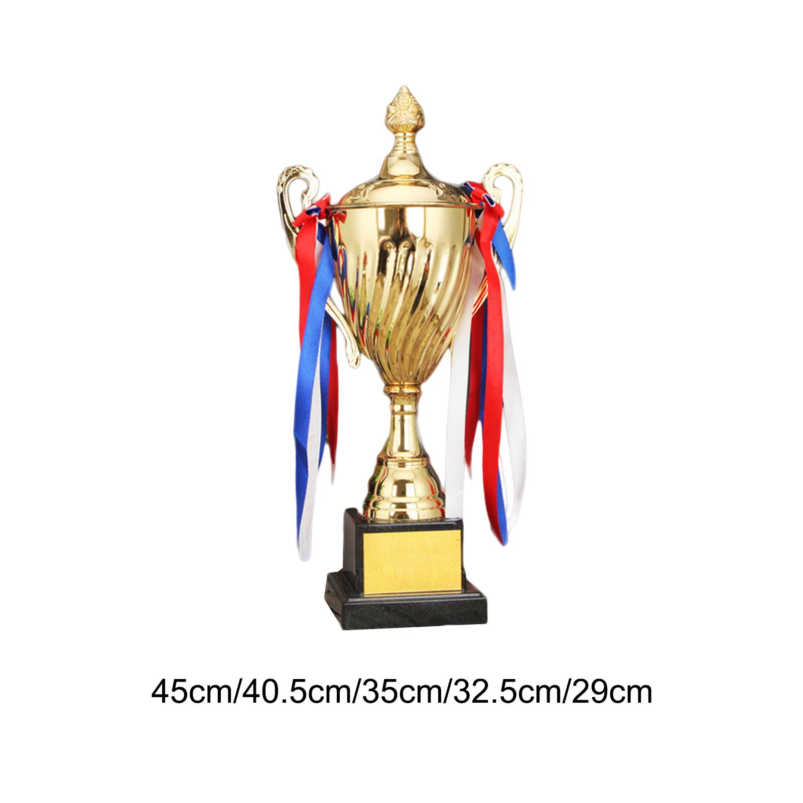 

Award Trophy Decorations First Place Trophies Event Props Prizes for Event Soccer Football League Match Classroom Celebration 29cm