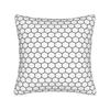 Pillow Cover Bee Pattern Honeycomb Kawaii Pillow Case For Sofa Couch Bed Living Room Pillowcases