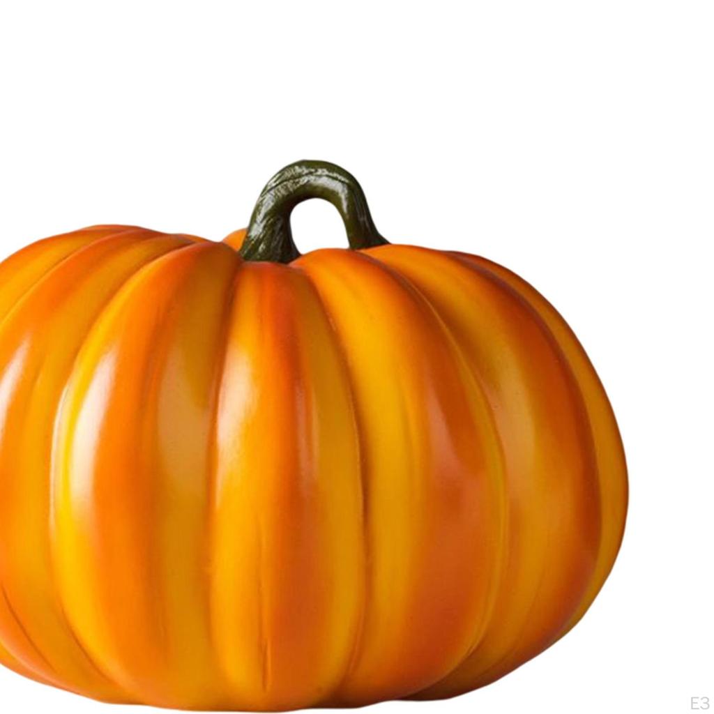 Festive Harvest Resin Pumpkin Decor for Themed Parties