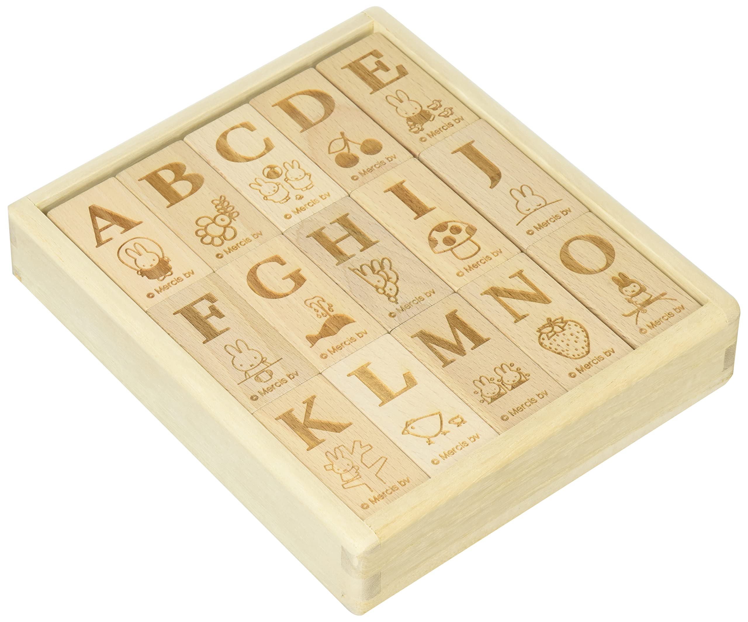 

Nagano Factory Miffy Miffy Blocks 45 Piece Alphabet DB10000 [601794]