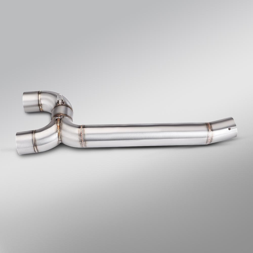 Stainless Steel Dual Outlet Exhaust System for  FZ6 FZ6N FZ6S F02 (2004-2009) 51mm Muffler Motorcycle Performance Connecti