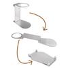 Stainless Steel Coffee Drip Holder Metal Pour Over Dripper Stand Espresso Coffee Machine Support Stand Cone Coffee Dripper Rack