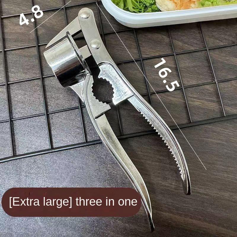 Mashed Garlic Stainless Steel Manual Small Garlic Press Garlic Mashed Kitchen Supplies Garlic Beating Manual Garlic Press