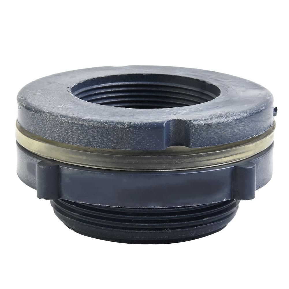 1 Pcs Bulkhead Fitting 6 Minutes/1\"/1.2\"/1.5\"/2\" PVC Plastic High Quality