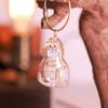 1/6Pcs My Pet'S Fur Container Cat Hair Storage Box Hanging Cat Keychain Pendant Pet Hair Grooming Souvenirs Bag Hanging Decor