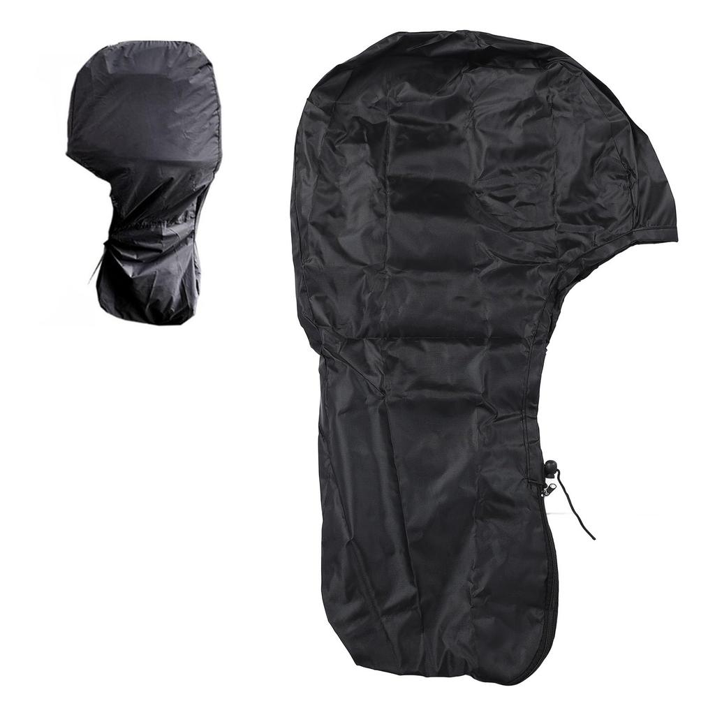 Durable Waterproof Outboard Motor Cover, Polyester Windproof Outboard Motor Cover with Storage Bag, Fade-Resistant Boat Engine Cover (6-15 HP)