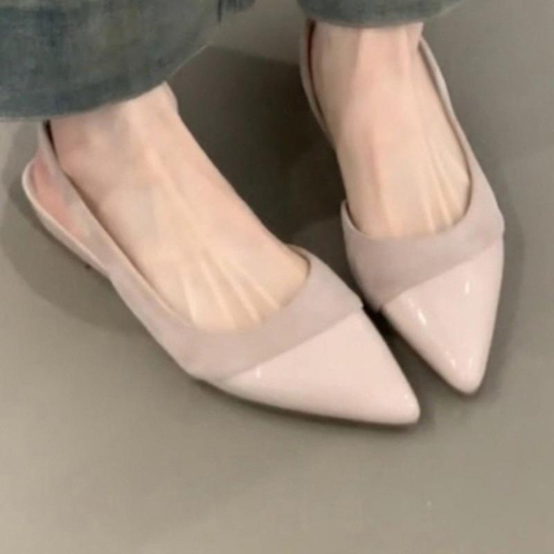 Moda Luksusowe Damskie Buty Moda Szpiczasty Nosek Wygodne Sandały Projektanckie Sandały na Niskim Obcasie dla Kobiet Letnie Seksowne Muły Buty Codzienne