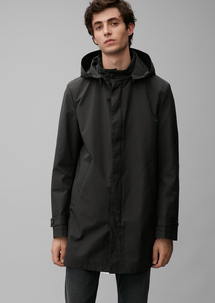 Demi-season Jacket Marc O'Polo Overcoat In High-quality Fabric (28102871030) (28102871030-990) Black