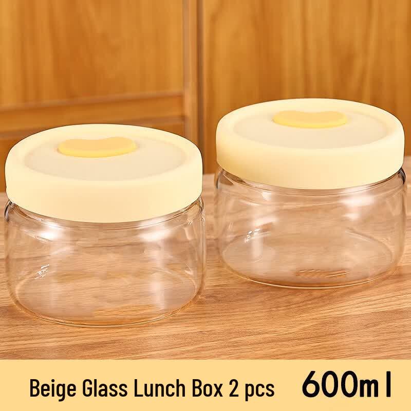 Microwaveable Glass Lunch Box with Lid