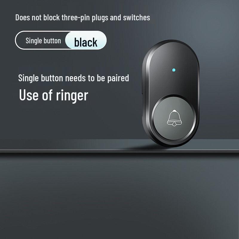 

Wireless Smart Doorbell with Long-Range Remote Control and Large Volume for Elderly