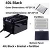 Thiened Große Mittlere Kleine Größe 62L Mahlzeit sehr Box Isoliert Wasserdicht Fast Food Tasche Picknick BBQ Zubehör Cam Ausrüstung