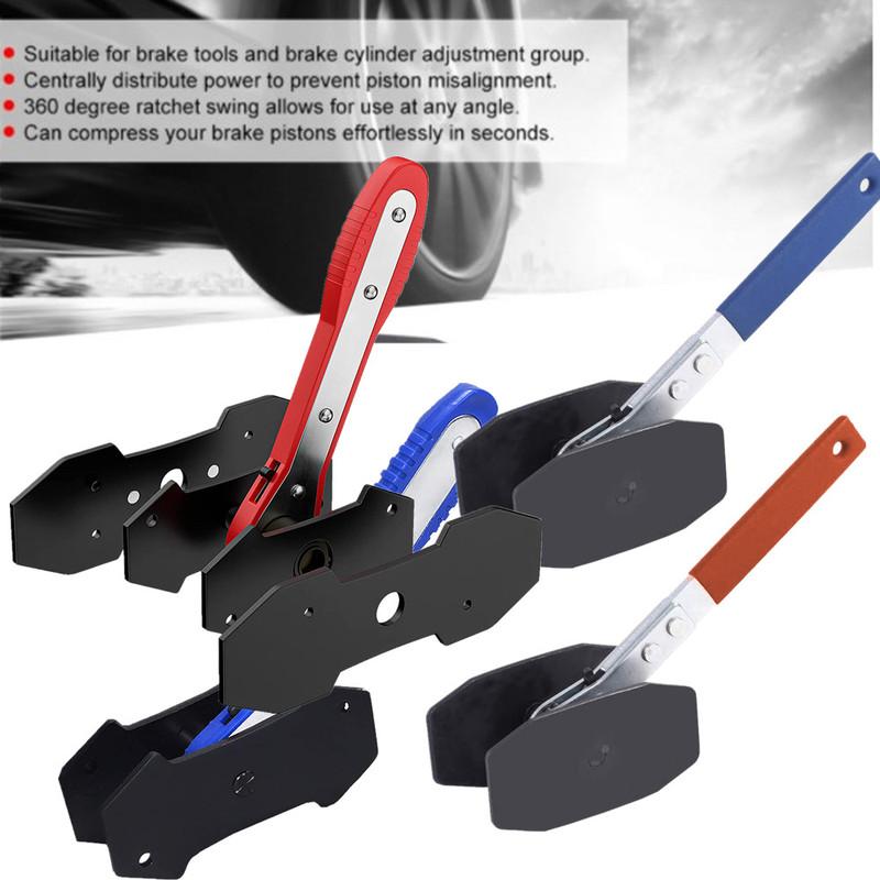Stainless Steel Ratchet Brake Piston Caliper Spreader Tool Press Single Twin Quad Separator Pad Disc Brake Caliper Tool