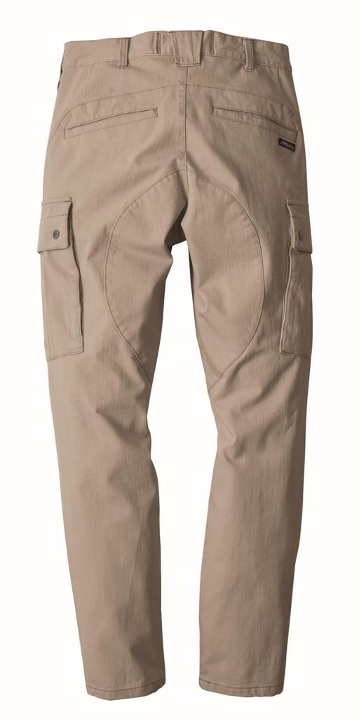 XEBEC Stretch Cargo Pants for Workplace Army Size 2843 62 2-Way Wear, Autumn/Winter, Green, 4L,