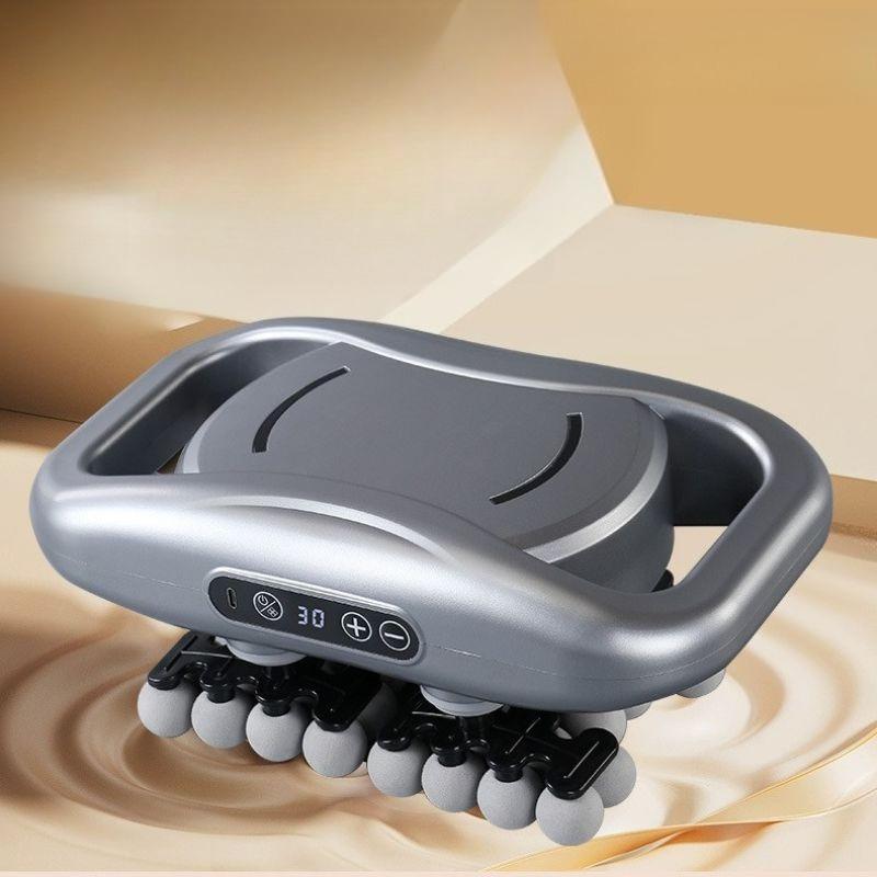 2026 New Professional Grade Muscle Massager Gun with 42 Massage Heads LED Digital Display 10min Smart Timer 9 Speed Modes Type-C Fast Cha