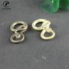Brass Zodiac Snake Desk Ornaments Creative Animal Decorations Figurines Vintage Copper Cobra Tea Pet