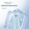 YOUNGOR Men's Cool-Touch Business Short-Sleeve Shirt