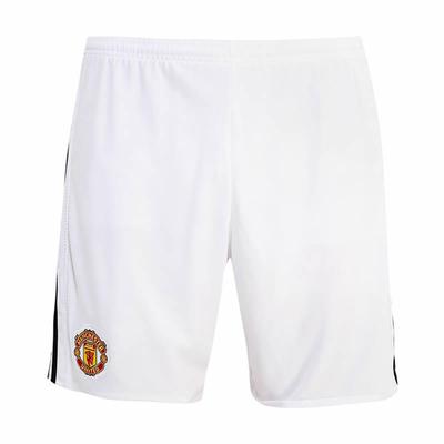 Manchester United Pattern Embroidered Elastic Knit Football Pants Men Pants White BQ3739