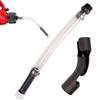 Race Car Motorcycle Gas Oil Fuel Jug Filler Hose With Shut-off Valve Hose Bender