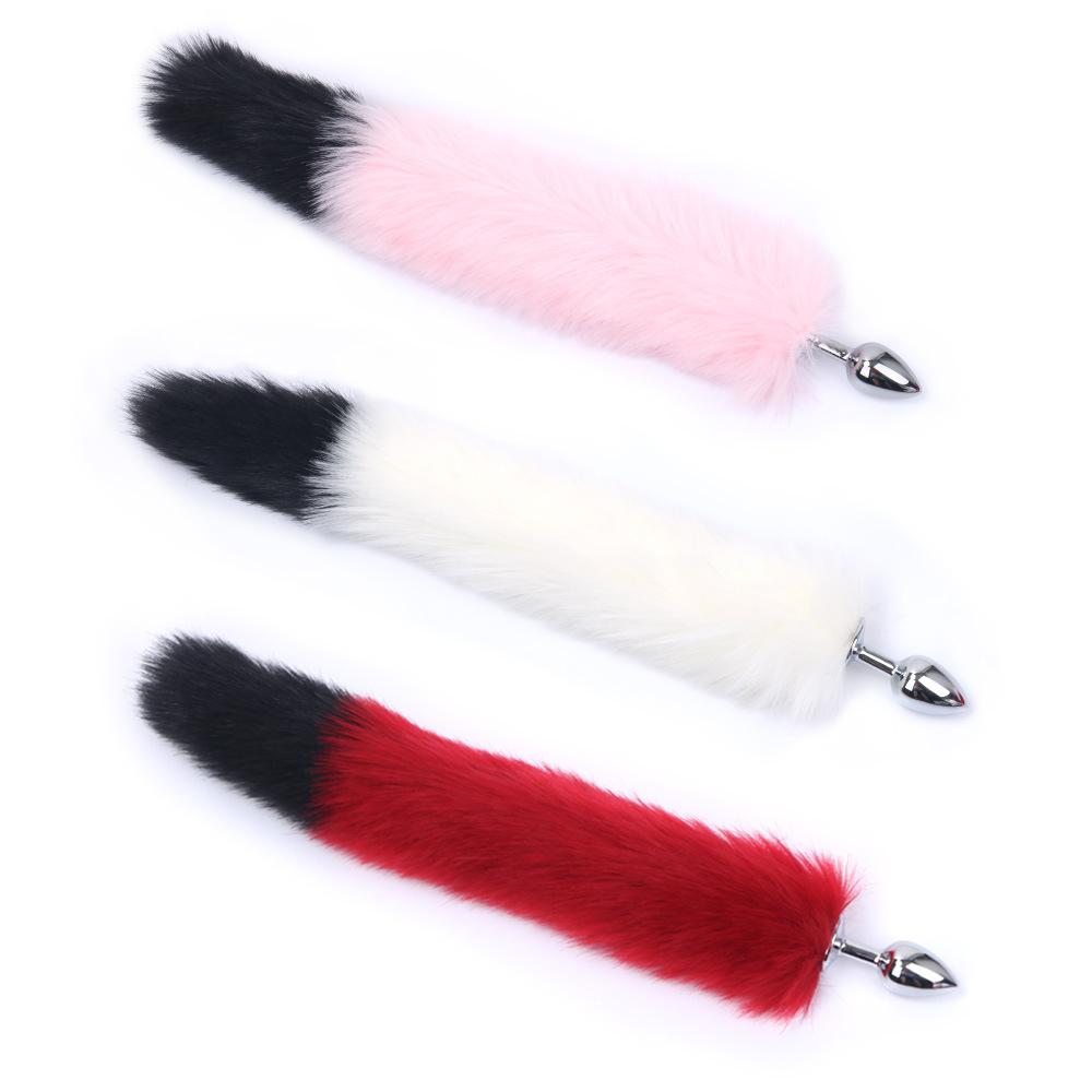 18+ Anal Plug Fox Tail Plush Butt Dilator Erotic Cosplay Fetish Roleplay Anus Bdsm Adult Women Sex Toys Girl Accessories
