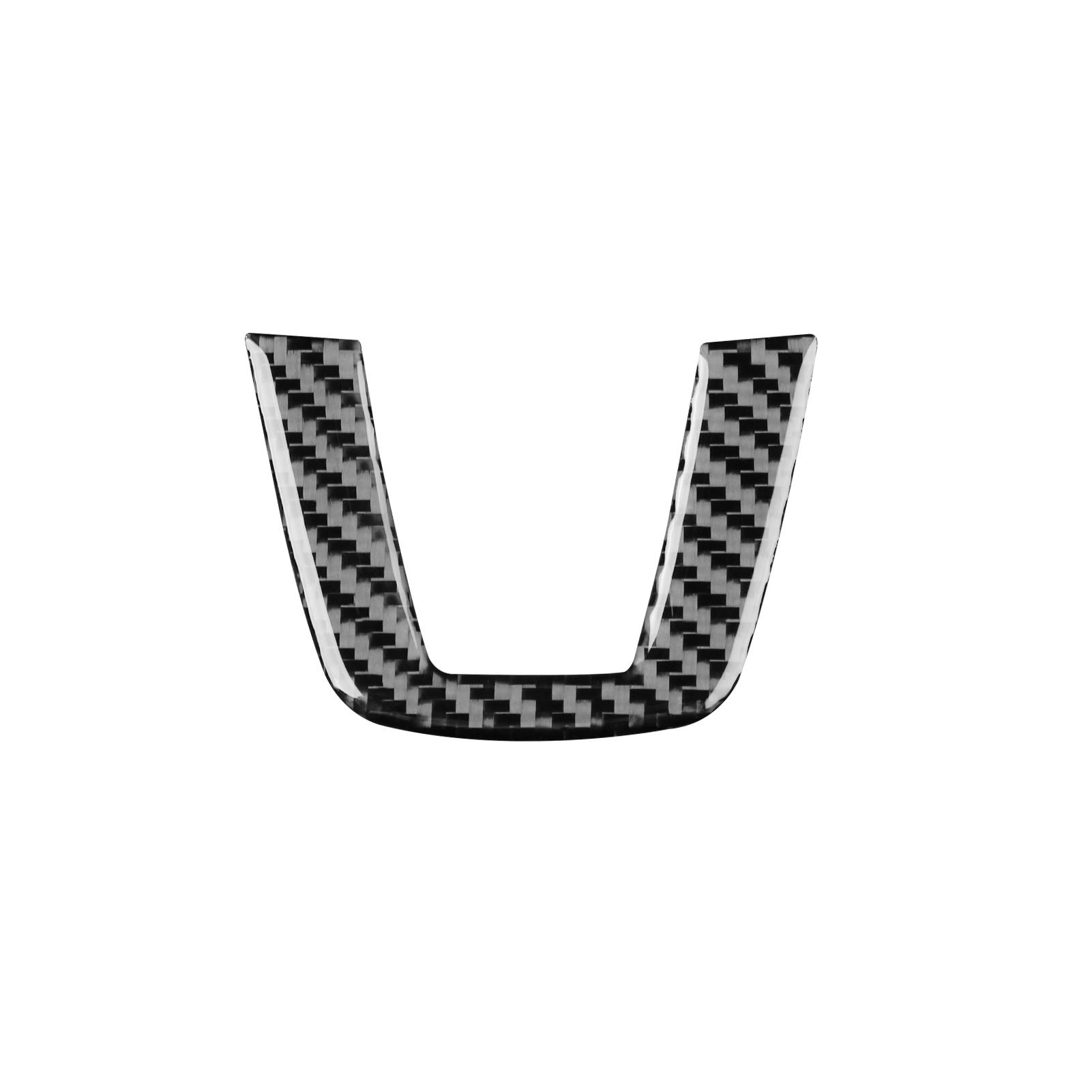 

Carbon Fiber Stickers for Volkswagen Sagitar - Car Interior Accessories Steering Wheel Chin Decorative Covering Panel For left-hand