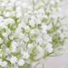 5/10/20 Piezas Flores de Paniculata Artificiales Tacto Real Gypsophila Adecuadas para Boda Novia Compromiso Adorno para el Hogar Decoración de Habitación