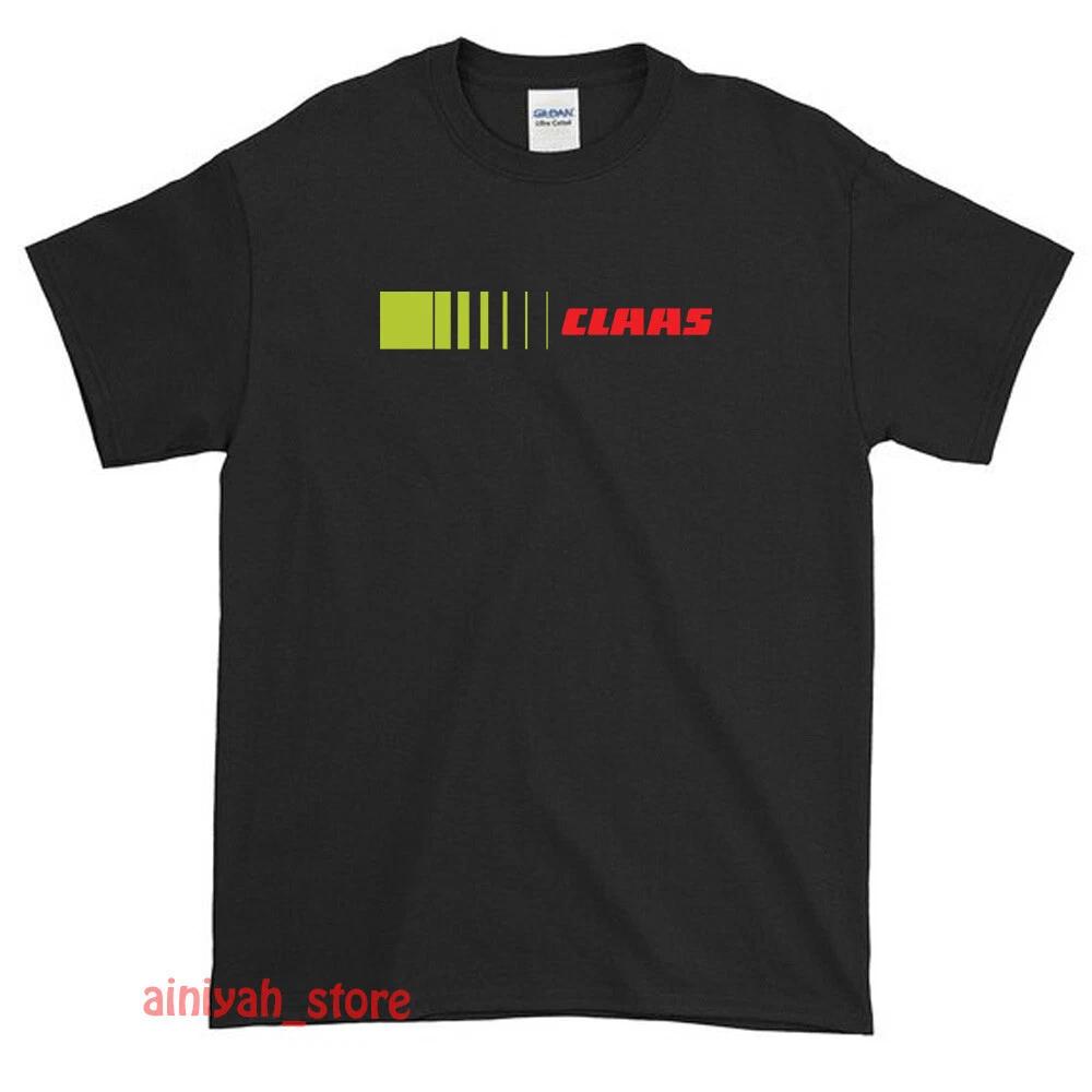 

New CLAAS Tractor Agriculture Logo Men s Funny T shirt USA Size S-XXL 2XL