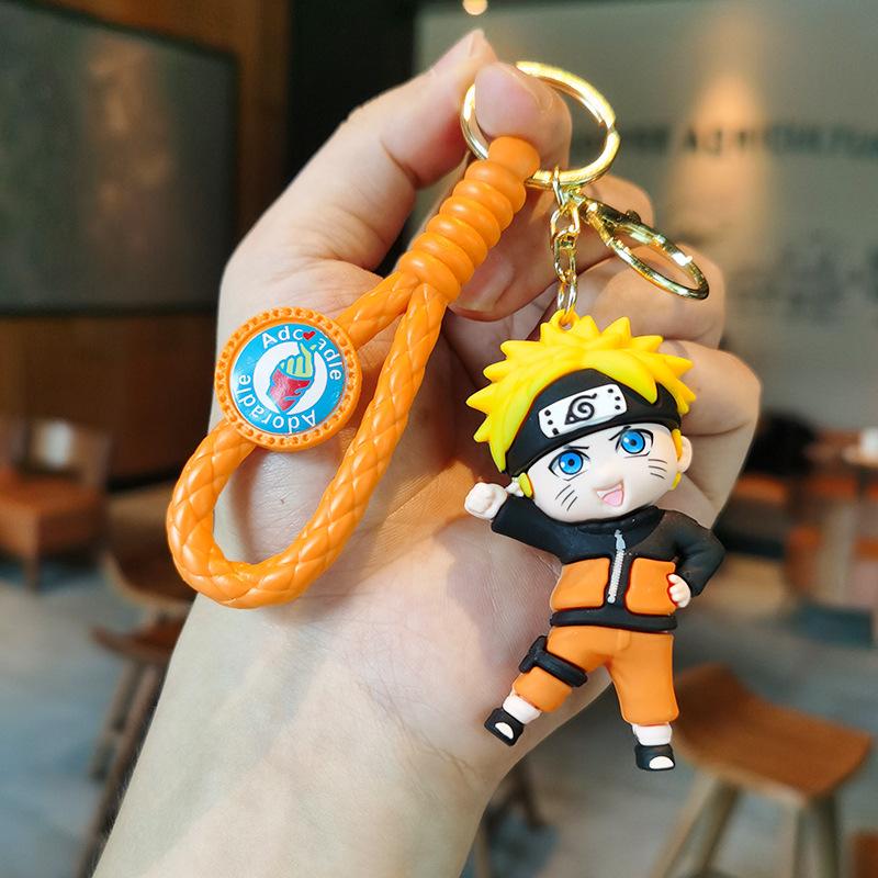 Cartoon Keychain Couple Backpack Hanging Decorations Creative Car Accessories Keychain Figurine Cute Personalized Gifts Y2k
