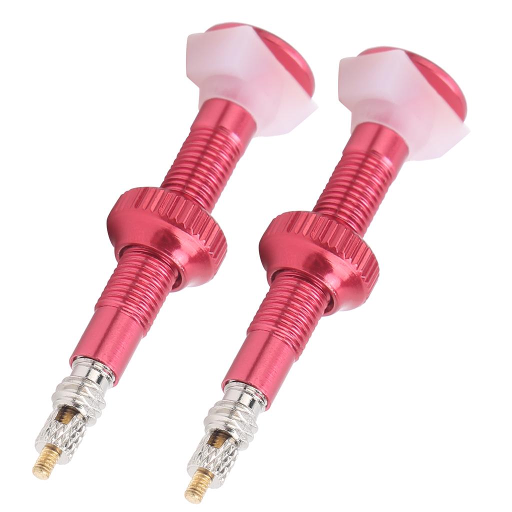 1Pair Mountain Bike Tubeless Air Valve Stem Alloy Presta Valve Extender Accessory
