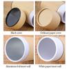 Kraft Paper Round Tube Multiple Sizes Storage Box Fashion Tea Can  For Women Girls