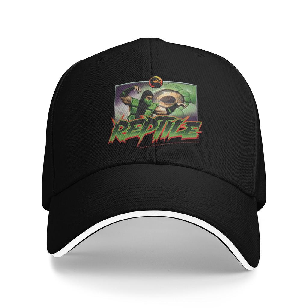Mortal Kombat Character Baseball Cap Vintage  Sandwich Hats Unisex Adjustable Sun Cap Workouts