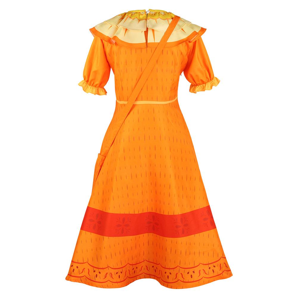 Magical House Full Princess Isabella Cosplay Costume Dress Children For
