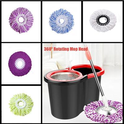 Kitchen Supplies 360° Rotating Household Mop Head Floor Cleaner Cleaning Pad Microfiber Brush