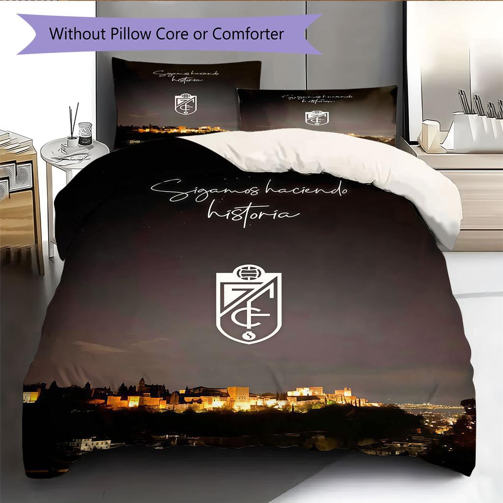 Granada Force Bedding Quilt Set Quilt Cover Pillowcase Home Decoration Birthday Gift (1 * Duvet Cover + 2 * Pillowcase, Without Core)