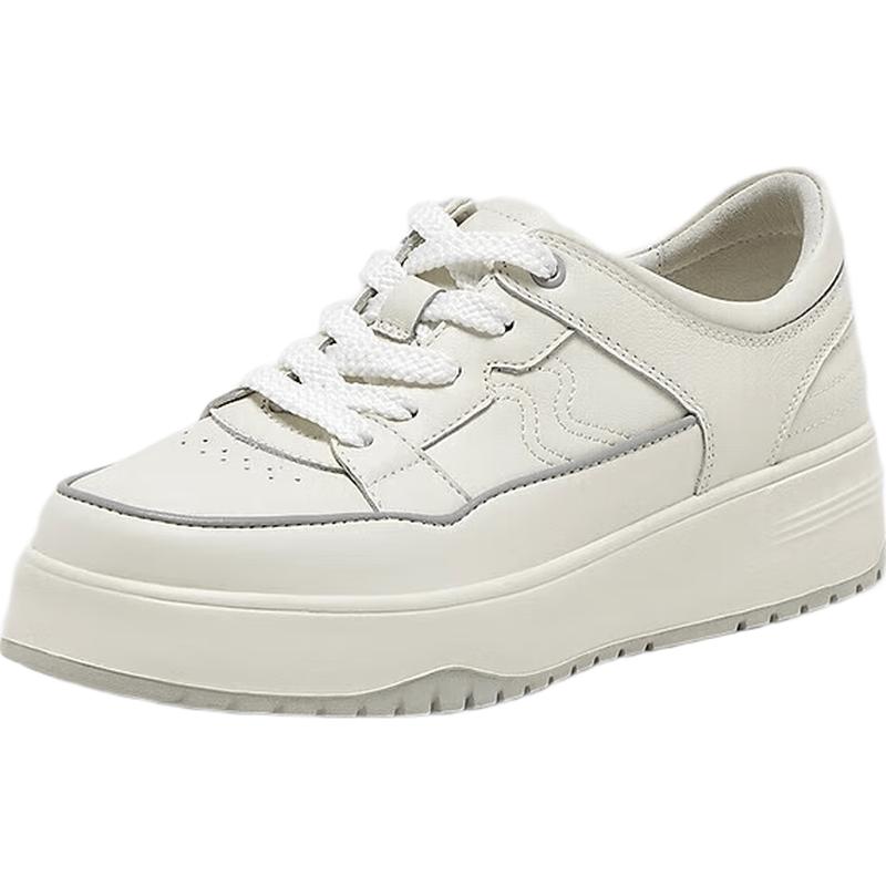 SKAP Women s Classic Low-Top Platform Sneakers EU 36