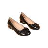 Thick heel shallow mouth single shoes spring and summer new round head low heel soft sole flat beanie shoes