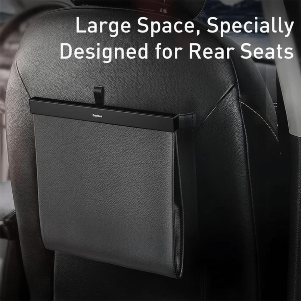 Waterproof Car Garbage Bin Magnetic Car Supplies Clean Car Trash Can Back Seat