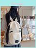 Snoopy Cartoon Backpack For Kids With Nylon And Laptop Storage