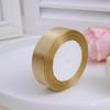 2.5cm Polyester Satin Ribbon for Cake Decoration, DIY Handmade Gift Box, and Gift Packaging.