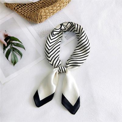 Fashion Decoration Scarf Hairband Tie Hair 70 Small Square Scarf Silk Scarf Women'S Spring And Autumn Versatile Small Scarf Professional Scarf