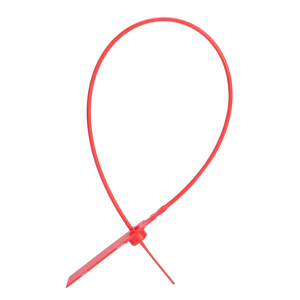 100Pcs Disposable Label Cable Wire Ties Zip Ties Colourful Identification Mark Signs Anti Theft