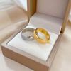 No Fading, Minimalist Geometry, Titanium Steel, Cold Wind Dancing Ring, Men And Women'S Tide Personality Simple Index Finger Ring