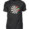 Dartboard Darts T Shirt Unisex Amp  S Vintage Washed Comfortable Stylish Streetwear Top For Everyday Wear Stretched Slightly