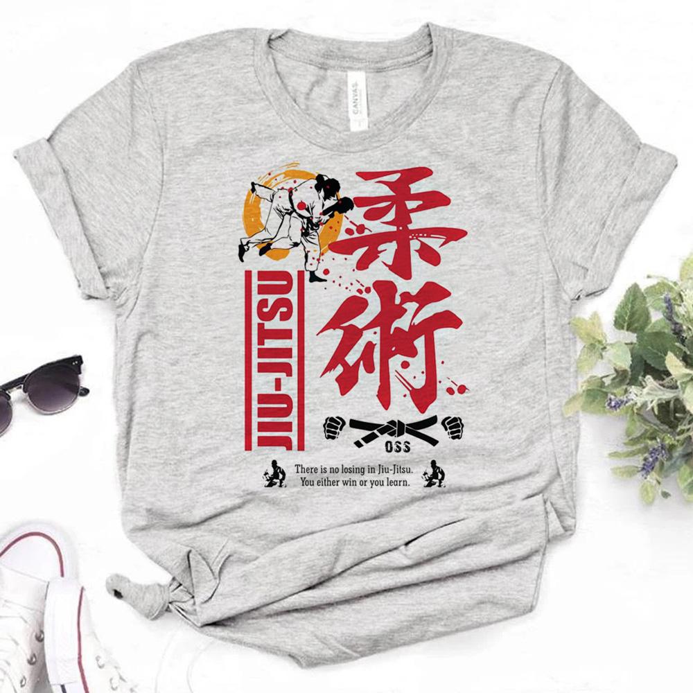 Bjj Jiu Jitsu tshirts women summer tshirt girl comic graphic 2000s clothing
