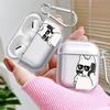 Clear Earphone Cases Cover Case For Airpods 1 4 Pro Pro3 2 Pro2 3 Couples Dog Cat Cool