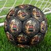 Vintage Truck Repair Workshop Round Football Size 5 Adult Ball Suitable for Training Matches and Outdoor Team.
