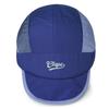 Croogo Umpire Mini Short Cycling Cap Cap, Summer, Soft, Brim, Brim, Lightweight, Quick-Drying, Water-Repellent, Mesh, Breathable, Unisex, (Rock Blue)
