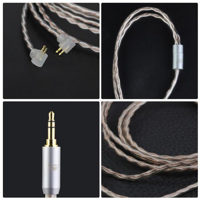 okcsc JBX Recable ER4P Earphone Cable – for Etymotic ER4B/ER4S/ER4PT/ER6I, 1.2m, 3.5mm