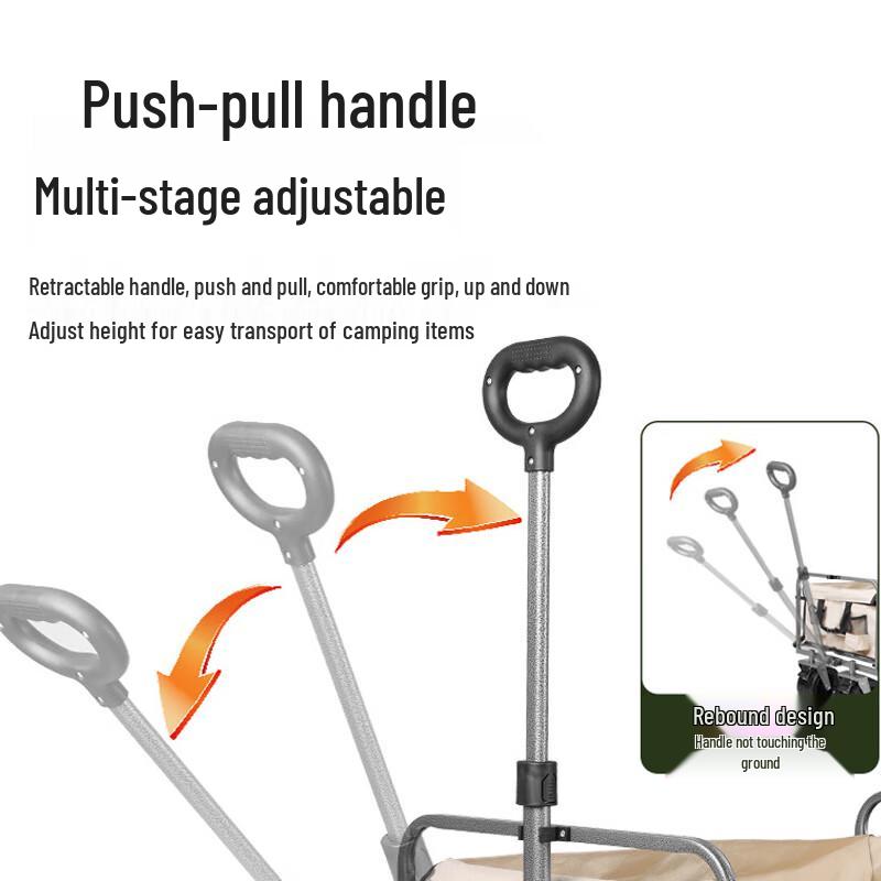 KODENOR Folding Outdoor Camping Cart
